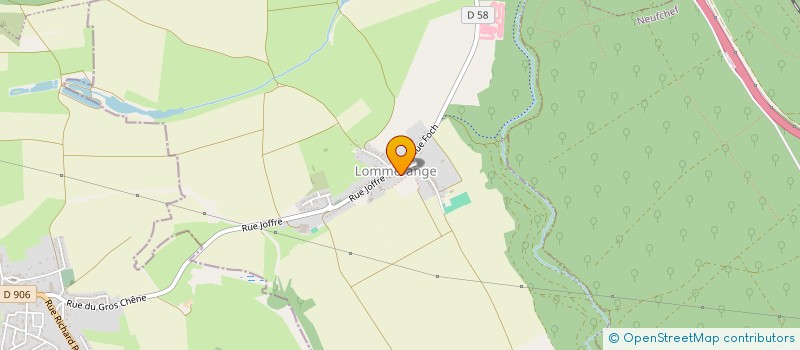 localisation de l'entreprise SCI LE MARTOUZET  LOMMERANGE