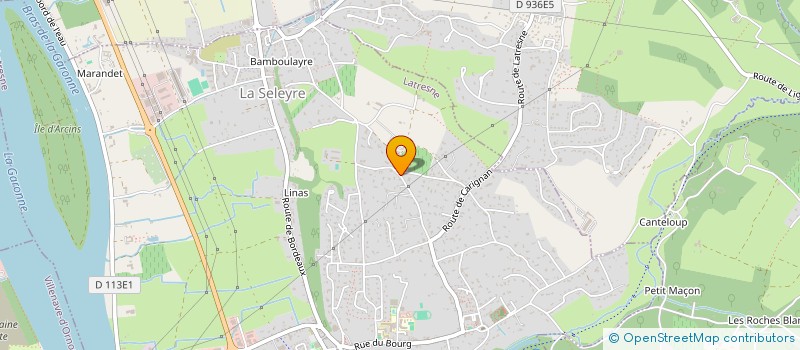 localisation de l'entreprise SCI LE MARTRET-BUGNOT  LATRESNE