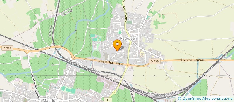 localisation de l'entreprise SCI LE MARYLAND  REDESSAN