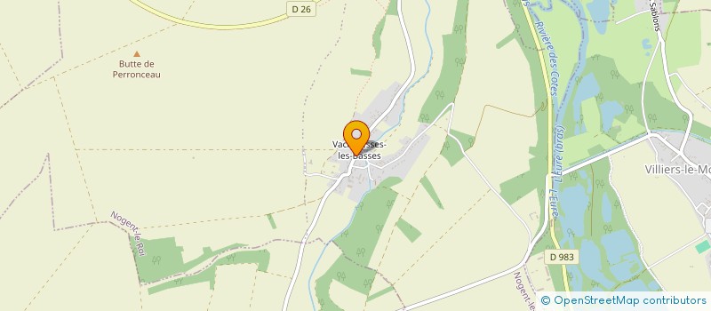 localisation de l'entreprise SCI LE MAS à NOGENT LE ROI
