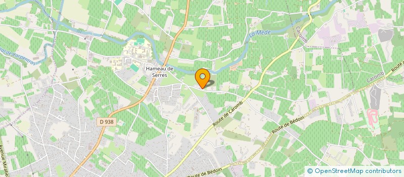 localisation de l'entreprise SCI LE MAS  CARPENTRAS