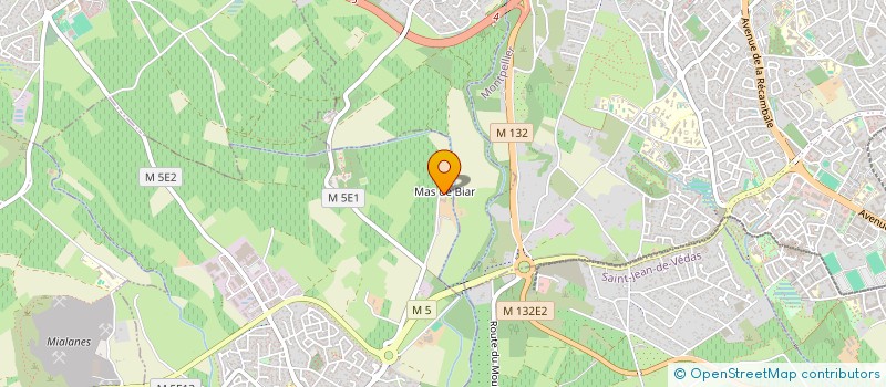 localisation de l'entreprise SCI LE MAS  LAVERUNE