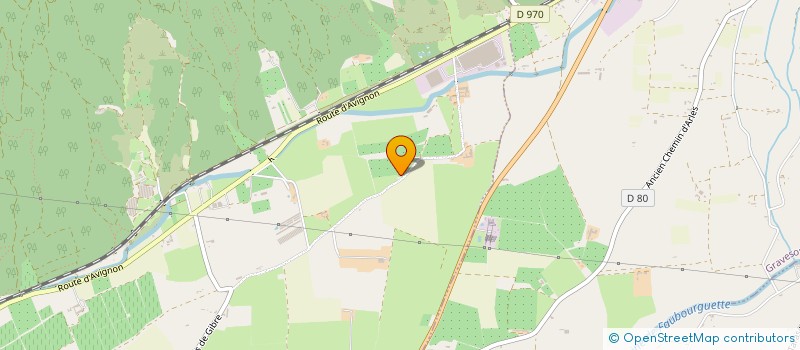 localisation de l'entreprise SCI LE MAS  TARASCON