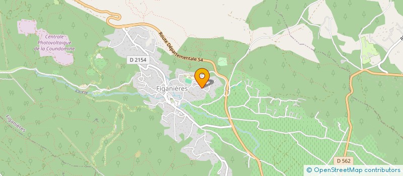 localisation de l'entreprise SCI LE MAS AMORETTI  FIGANIERES