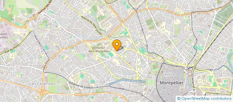 localisation de l'entreprise SCI LE MAS BLANC à MONTPELLIER