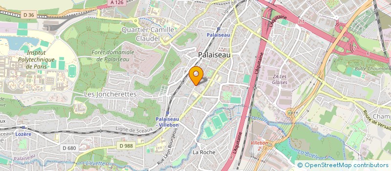 localisation de l'entreprise SCI LE MAS DE VAUCELLES à PALAISEAU