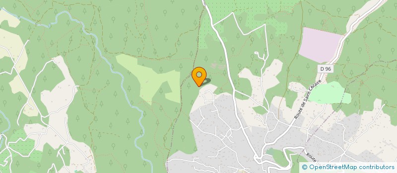 localisation de l'entreprise SCI LE MAS DES BRUYERES  CALLIAN