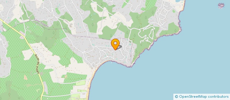 localisation de l'entreprise SCI LE MAS DES HIRONDELLES à RAMATUELLE