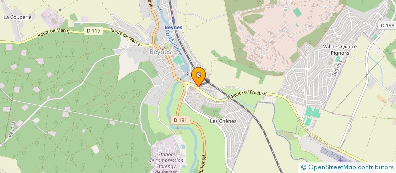 localisation de l'entreprise SCI LE MAS DU CORAIL  SAINT-RAPHAEL