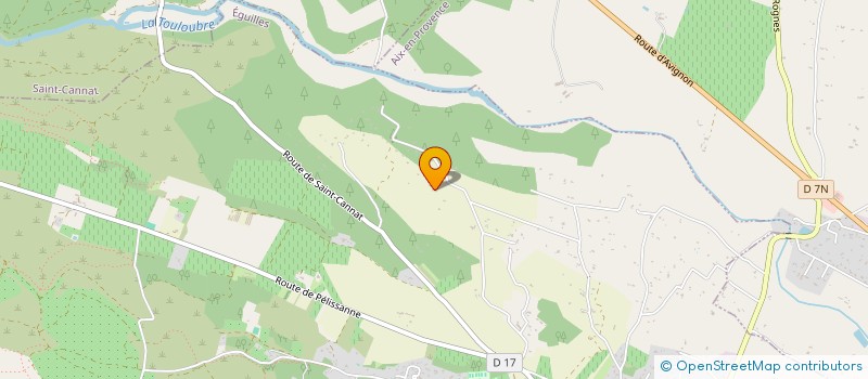 localisation de l'entreprise SCI LE MAS DU LION  EGUILLES