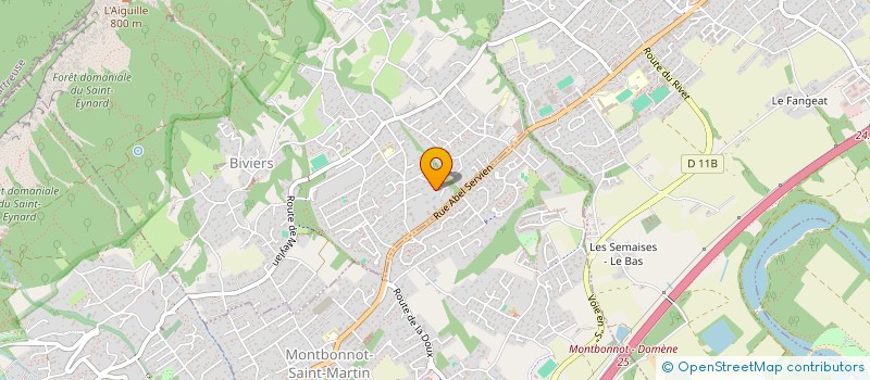 localisation de l'entreprise SCI LE MAS DU SABLON  BIVIERS