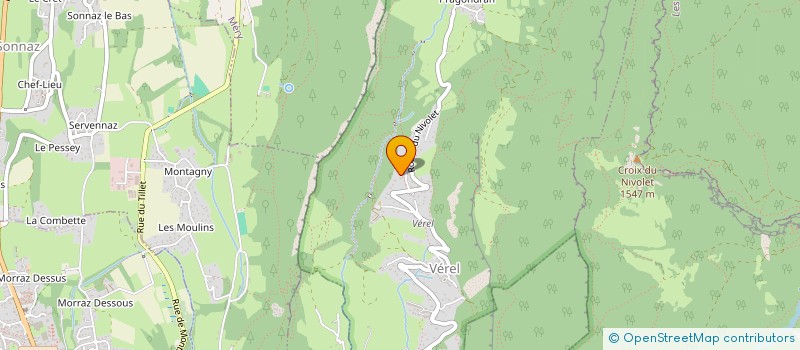 localisation de l'entreprise SCI LE MAS PARTOUT  VEREL-PRAGONDRAN