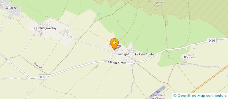 localisation de l'entreprise SCI LE MAS RAI  EXOUDUN