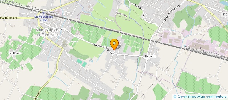 localisation de l'entreprise SCI LE MASCARET  SAINT-SULPICE-ET-CAMEYRAC