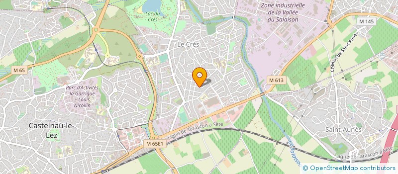localisation de l'entreprise SCI LE MASET à LE CRES