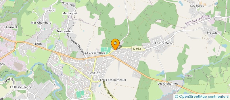 localisation de l'entreprise SCI LE MATAYER  FEYTIAT