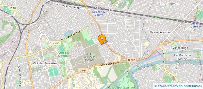 localisation de l'entreprise SCI LE MATIGNON à NEUILLY-SUR-MARNE