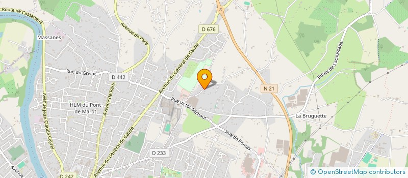 localisation de l'entreprise SCI LE MATIN 47  VILLENEUVE-SUR-LOT