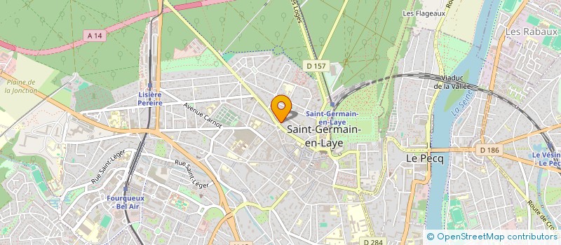 localisation de l'entreprise SCI LE MAUBERT  SAINT-GERMAIN-EN-LAYE