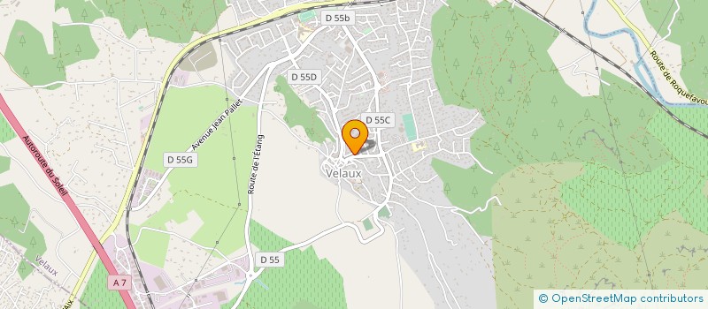localisation de l'entreprise SCI LE MAURIBAS à VELAUX