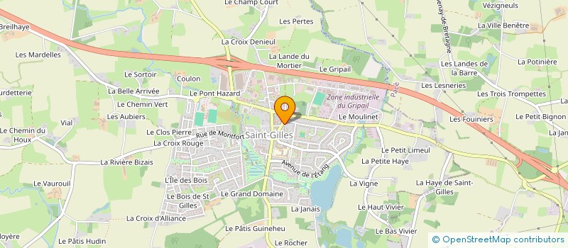 localisation de l'entreprise SCI LE MAUX à SAINT-GILLES