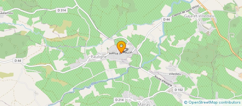 localisation de l'entreprise SCI LE MAUZAC  MAGRIE