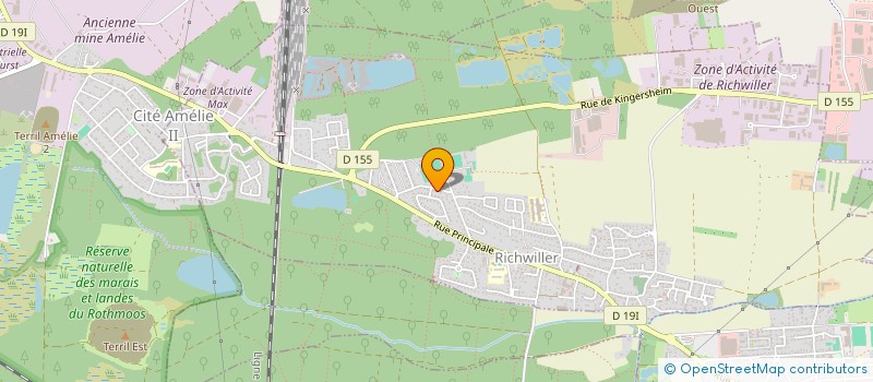 localisation de l'entreprise SCI LE MAZARIN  RICHWILLER