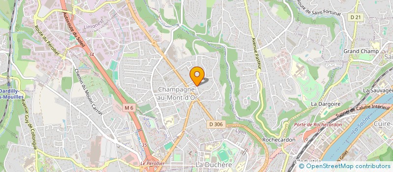 localisation de l'entreprise SCI LE MAZARIN à CHAMPAGNE-AU-MONT-D'OR