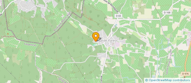 localisation de l'entreprise SCI LE MAZETY  LAGARDE-PAREOL