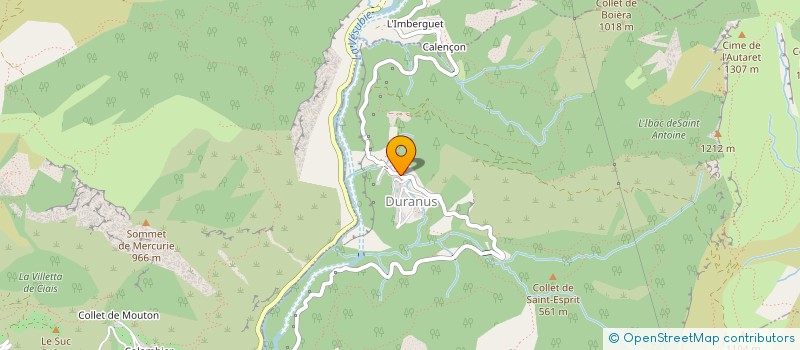 localisation de l'entreprise SCI LE MAZOT  DURANUS