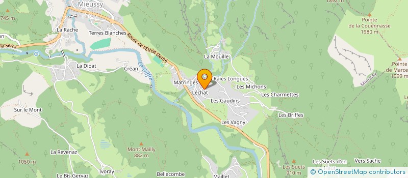 localisation de l'entreprise SCI LE MAZOT SOUS LES ETOILES  MIEUSSY