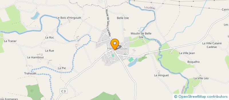 localisation de l'entreprise SCI LE MEHAUTE  HEMONSTOIR