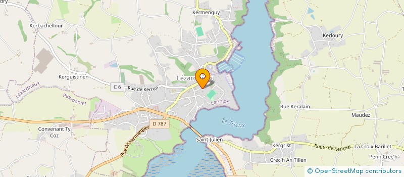 localisation de l'entreprise SCI LE MEILLOUR  LEZARDRIEUX