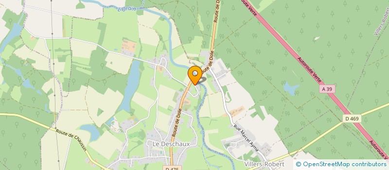 localisation de l'entreprise SCI LE MEIX DIMANCHE  LE DESCHAUX