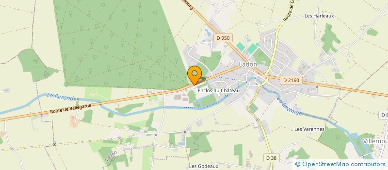 localisation de l'entreprise SCI LE MELEZE à LADON