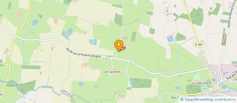 localisation de l'entreprise SCI LE MELINAIS à GREZ-NEUVILLE