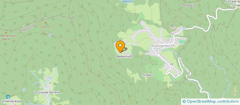 localisation de l'entreprise SCI LE MELKERHOF  THANNENKIRCH