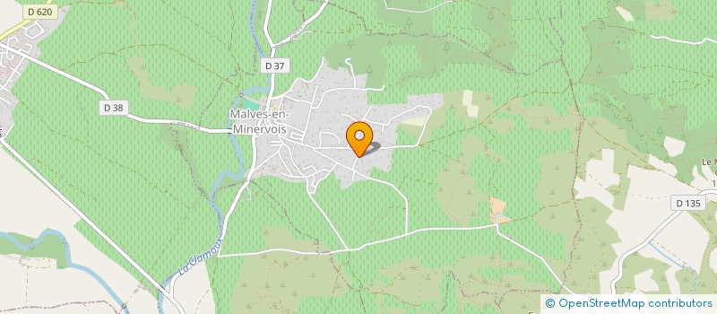 localisation de l'entreprise SCI LE MENHIR  MALVES-EN-MINERVOIS