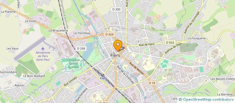 localisation de l'entreprise SCI LE MENN à FLERS