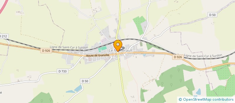 localisation de l'entreprise SCI LE MERLERAULT à LE MERLERAULT