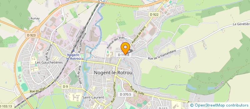 localisation de l'entreprise SCI LE MERLU PERCHERON à NOGENT-LE-ROTROU