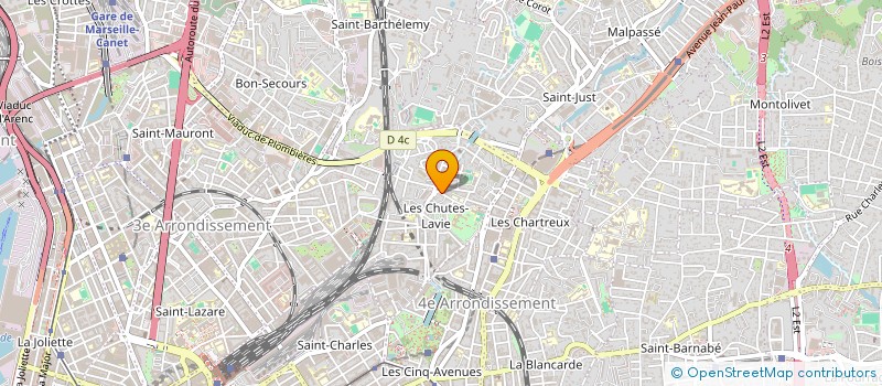 localisation de l'entreprise SCI LE MEROU à MARSEILLE