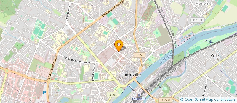 localisation de l'entreprise SCI LE MERSCH à THIONVILLE