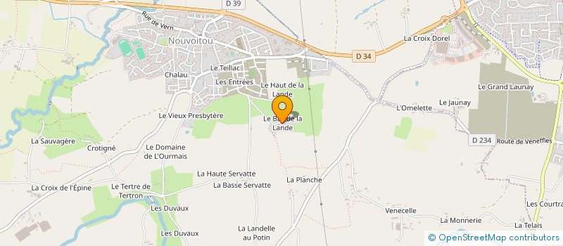 localisation de l'entreprise SCI LE MESLIER  DOMLOUP