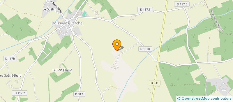 localisation de l'entreprise SCI LE MESNIL à BOISSY-LES-PERCHE