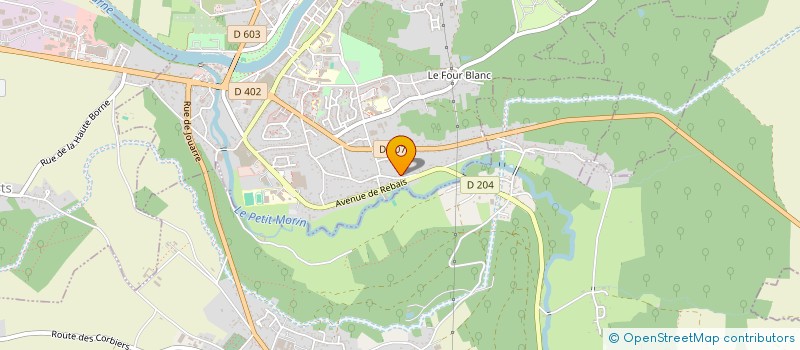 localisation de l'entreprise SCI LE MESNIL  LA FERTE-SOUS-JOUARRE