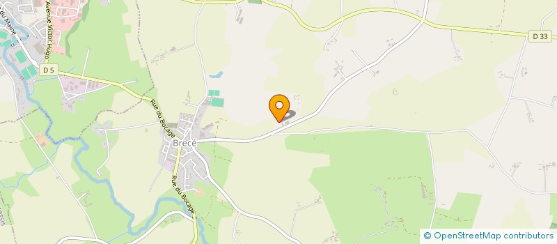 localisation de l'entreprise SCI LE MESNIL  LA BAZOGE-MONTPINCON