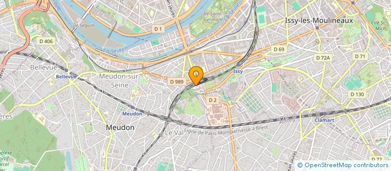 localisation de l'entreprise SCI LE METAYER à ISSY-LES-MOULINEAUX