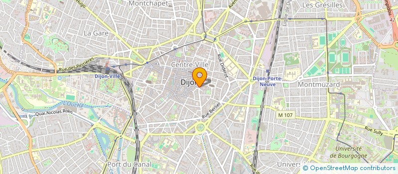 localisation de l'entreprise SCI LE MEUR à DIJON