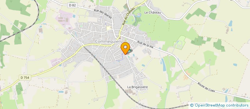 localisation de l'entreprise SCI LE MEVEL  COEX